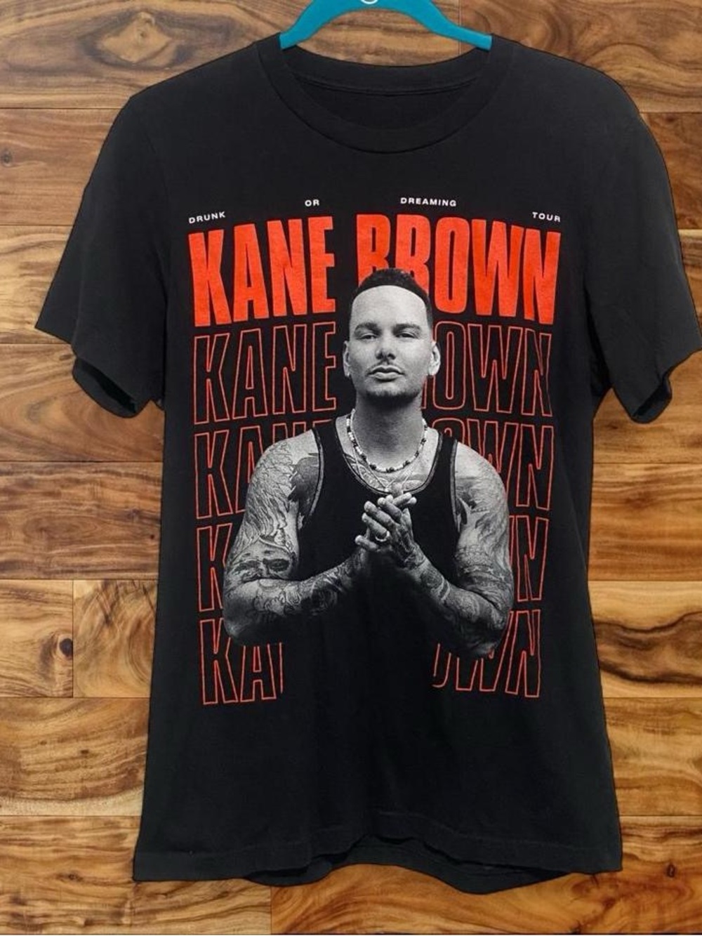Black Graphic Tour T‑Shirt
